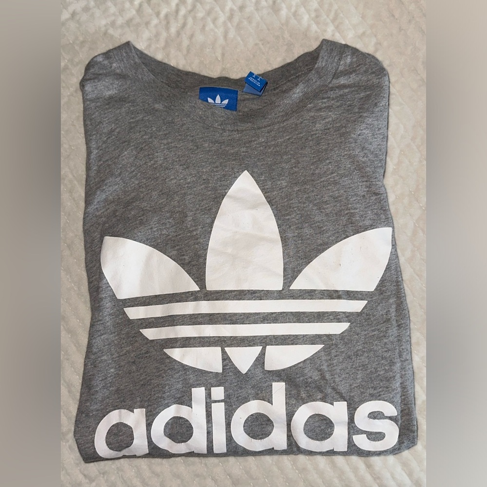 Grey Adidas Tee